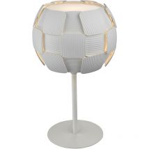 28-impex - Brigitte table lamp white 1 bulb 47cm