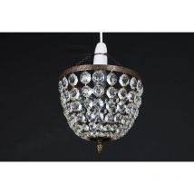 Impex Lighting - Impex Kiel Plafonnier suspendu baguette de 8 po en laiton antique