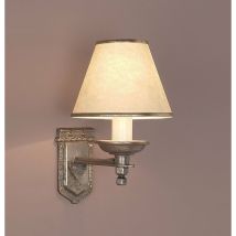 Impex Lighting - Impex Tudor Applique murale en bronze avec abat-jour
