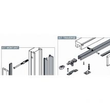 Fibrotubi - Travesaño Applisystem 1000-1400 mm para puerta corredera - 92030006