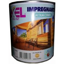 Axel - Impregnante all'acqua cerato protettivo per legno 0,75 750 ml vari colori colore: noce scuro