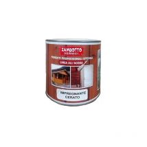 Impregnante all'acqua per legno 0,75 lt cerato tortora pastello