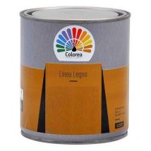Colorea - impregnante vernice per legno palissandro 0,750 lt anti muffe e funghi Palissandro