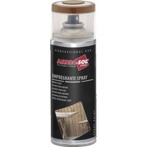 Impregnante Per Legno Spray Ambro-sol Finitura Poliuretanico Professionale 400ml – Col. Noce Chiaro