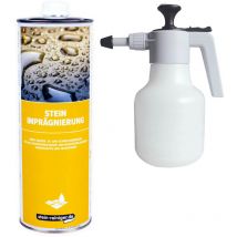 Stein-reiniger.de - Imprégnation pour pierres 1 litre set