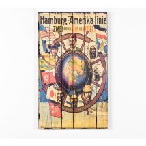 Iperbriko - Impression sur bois avec toile multicolore, finition en impression hd, cadre en bois, 3x60x100 cm