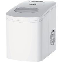 Bricoflor - Improve Impmg18zb Macchina Del Ghiaccio 10kg 150w, 9 Cubetti Di Ghiaccio In 9 Minuti, Serbatoio Acqua 1.7l, Cestello E Paletta