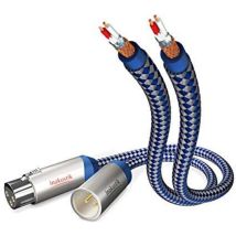 In-akustik - Inakustik 00405007 Câble Audio 0.75 M Xlr Bleu, Argent - Câbles Audio (xlr, Mâle, Xlr, Femelle, 0.75 M, Bleu, Argent)