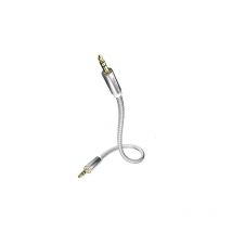 In-akustik Premium II - Cavo audio (da jack 3,5 mm a jack 3,5 mm, 1,5 m), colore bianco