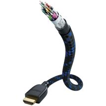 In-Akustik – Câble HDMI 2.1 Premium II 48G – 5,0 mètres – Section, Nombre de fils, Type de port connectique