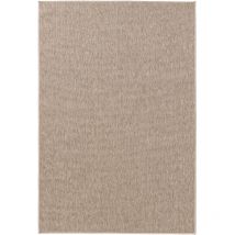 In- & Outdoor-Teppich Iowa Taupe 200x300 cm benuta Flauschig Weich