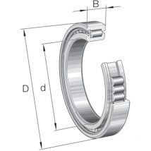 INA Cylindrical Roller Bearing - SL Type - SL-182914C3
