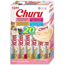 Inaba Churu : Friandises Pour Chats Aux Fruits De Mer, 20 Sachets