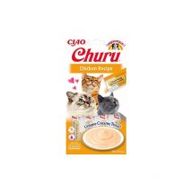 Inaba Churu Sticks - Friandises Pour Chats À Nourrir À La Main - Délicieux, Savoureux Snacks Pour Chats - Poulet Eu103