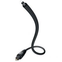 In-akustik - Inakustik 00312115 cavo in fibra ottica - Cavo in fibra ottica (toslink, toslink, maschio/maschio, 1,5m) Nero