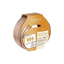 Inakustik Star Speaker Cable - Cable para altavoces (10 metros), transparente