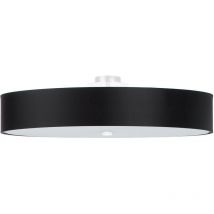 Incasso Cilindrico Nero 80cm E27 Plafón cilíndrico Negro 80cm E27