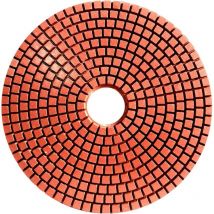 Inch 150mm Wet/Dry Diamond Polishing Pads Flexible Grinding Discs For Concrete Granite Marble 30-3000 Grit Sanding Disc,30Grit