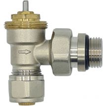 Goshe - Incliné 1/2' x pex 16mm Vanne Thermostatique Régulation Température