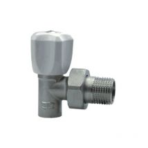 Goshe - Incliné 15mm x 1/2' Inch MâleSoudé Radiateur Soupape avec Inch