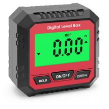 Eosnow - Inclinomètre rapporteur numérique,rapporteur d'inclinaison magnétique,règle d'angle multifonction et inclinomètre,écran lcd