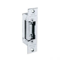 Incontro elettrico simmetrico reversibile con fermo 7755.10 - cm.11 in acciaio nichelato lucido (7755.1078)