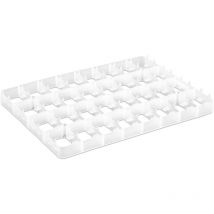 Incubato - r Tray Goose Egg Tray Egg Setter Tray Polypropylene 32 Eggs White