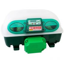 Incubatrice digitale ET24 con unità girauova ovomatic River Systems capacità 24 uova di grandi dimensioni o 96 piccole