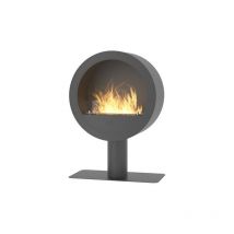Outinfire - incyrcle stand - Biocamino Da Pavimento Freestanding, nero