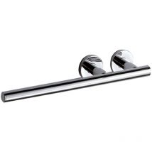 Porta asciugamani Touch con lato aperto L.31,5 cm cromo - Inda