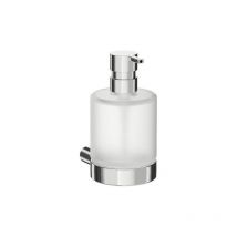 Dispenser sapone a parete Mito cromo lucido/vetro satinato - Inda