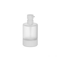 Dispenser sapone da appoggio Mito bianco opaco/vetro - Inda