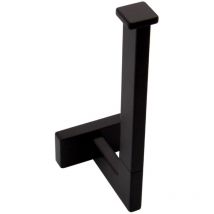 Inda - Portarrollos de repuesto Lea negro