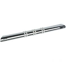 Inda - Reposapiés de ducha cromado pulido