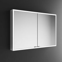 Specchio contenitore esterno 2 ante Quattro+ Evo 58,5x82 - Inda