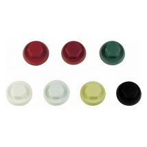 Boite de 1000 - Capuchon pour vis à tête hexagonale - Nylon M10 - Blanc huître