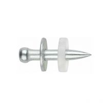 Boite de 100 - Standards avec rondelle double métallique + plastique 12 mm pour pistolet FP12 - Zingué 3,8 x 42