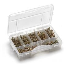 Coffret professionnel vis à bois et pointes 407pcs - Petit