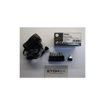 Indexa - 32108 bloc d'alimentation 12 VDC/600 ma avec système de vidéosurveillance noir/blanc