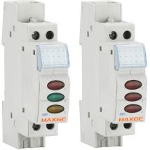 Indicador Luminoso Triple led Maxge Alpha+ epslt 230VAC Rojo / Amarillo / Verde