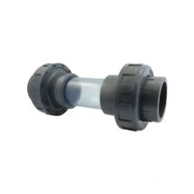 Indicateur de flux pour pvc pression double union femelle 63 mm