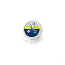 Pabobo - Indicateur de réveil Kid Sleep Globetrotter Blanc
