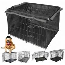 Magic - Indoor Dog Cage Strong Protective Cover, Light-resistant Multifunctional Dog Cage, 420D Oxford Cloth Material (Without Dog Cage)(95×61×61cm)