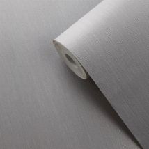 Muriva - Indra Texture Grey and Silver Wallpaper 154122
