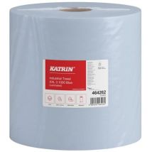 Katrin Industrial Wipes Roll XXL 3-Ply Laminated Blue (CS-1)