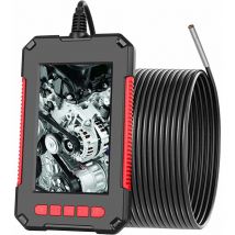 Industrial Borescope, 1080p hd Digital Inspection Camera, 4.3' Screen, 5.5mm Waterproof Snake Camera, with 6 led Lights, 2600mAh Battery, 10m