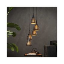Industrial Ceiling Light James 5x ø15