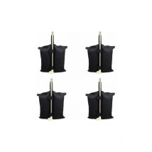 Orchidée - Industrial Grade Heavy Duty Weight Bag with Double Stitching for Pop Up Tent Canopy Black