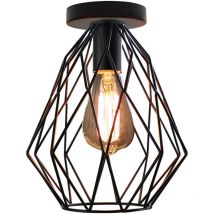 Stoex - Industrial Vintage Ceiling Light Retro Ceiling Lights Metal Ceiling Light For Indoor