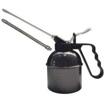 Samoa - Spritzöler msm 500 Metall 500ml anthrazit-grau Messingpumpe hallbauer